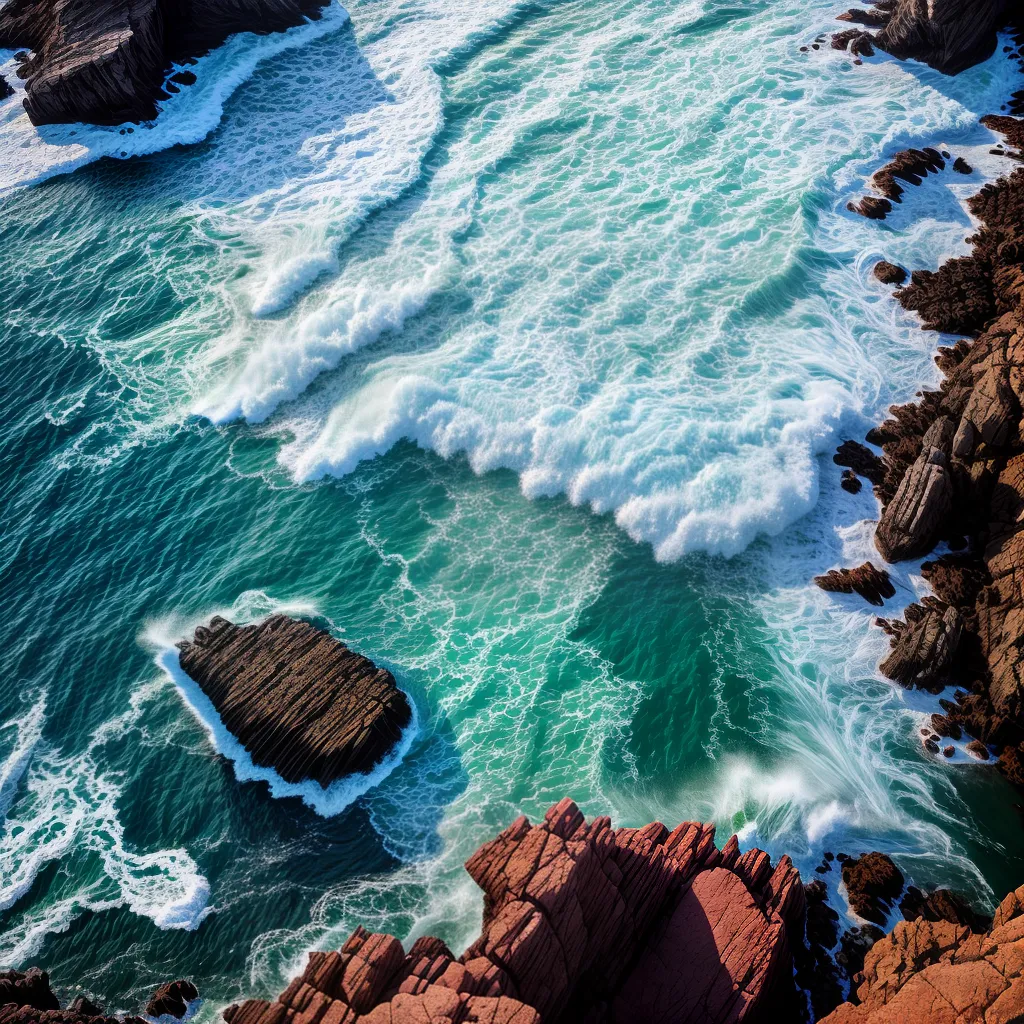 Descubra o Significado de Sonhar com o Cheiro do Mar e Ondas Fortes 2 Fotos pordosol oceano onda rocha aroma