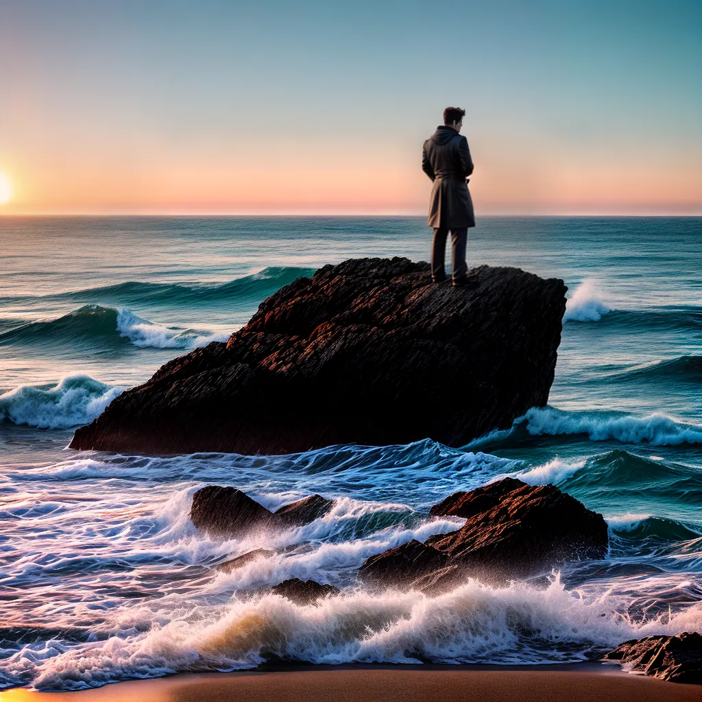 Descubra o Significado de Sonhar com a Praia 2 Fotos pordosol oceano praia