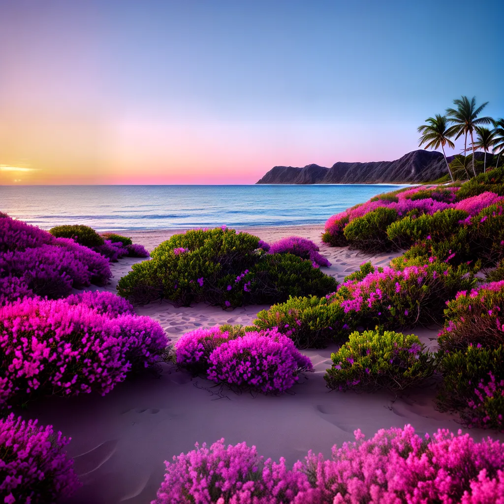 Descubra o Significado de Sonhar com um Destino Ideal 6 Fotos pordosol praia deserta palmeiras agua clara