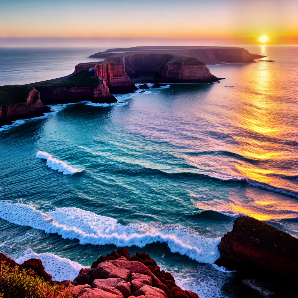 Significado de Sonhar com Praia e Mar: Descubra o que Isso Quer Dizer 3 Fotos pordosol praia ondas serenidade