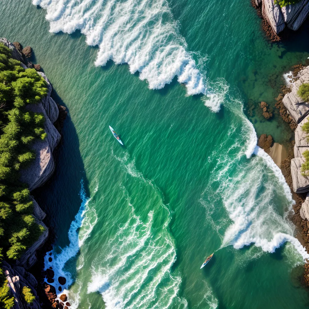 Poderoso Significado de Sonhar com Ondas e Nadar 4 Fotos praia agua cristalina nadador solidao