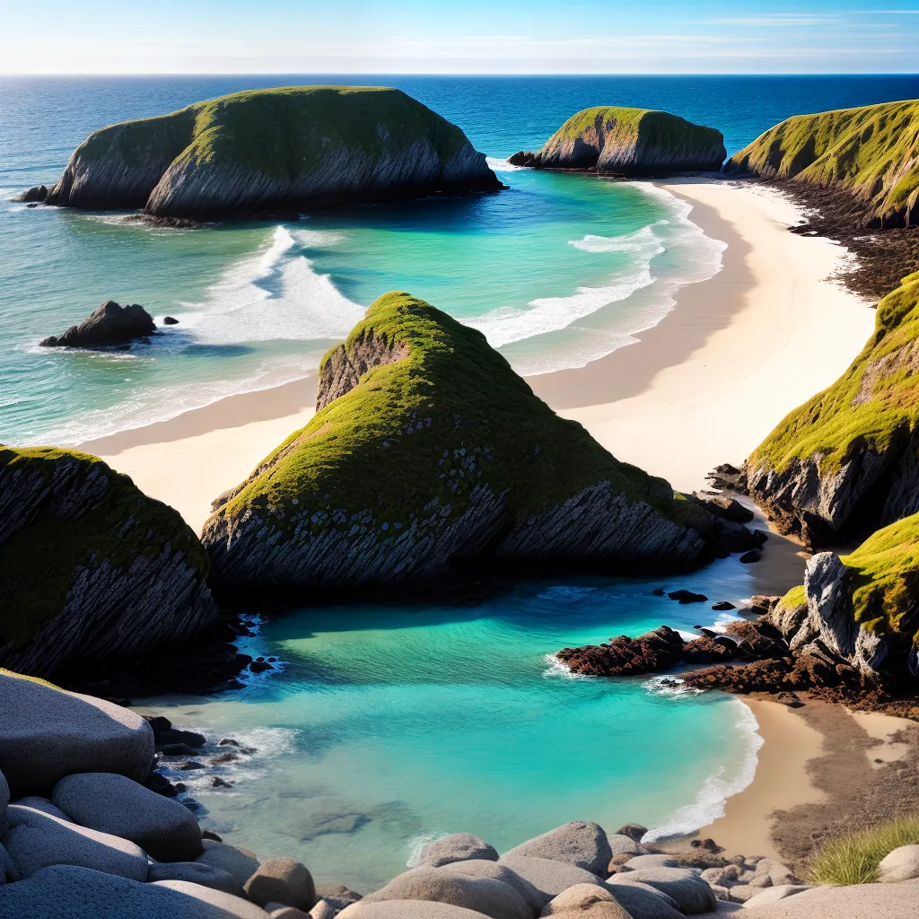 Qual o Significado de Sonhar com Ondas e Serenidade na Praia 4 Fotos praia azul ondas serenidade