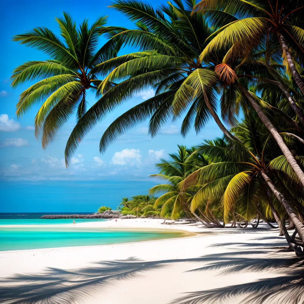 Descubra O Significado De Sonhar Com O Litoral 6 Fotos praia azul palmeiras sonho
