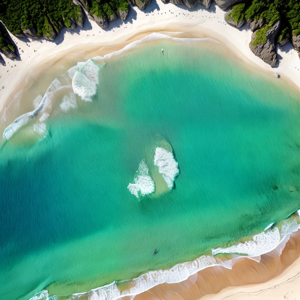 Fotos praia branca agua turquesa pureza