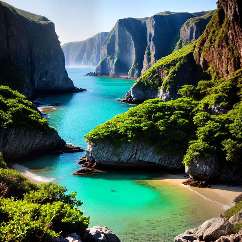 Significado de Sonhar com Praias Secretas: interpretações possíveis 5 Fotos praia clara solitaria cristal agua