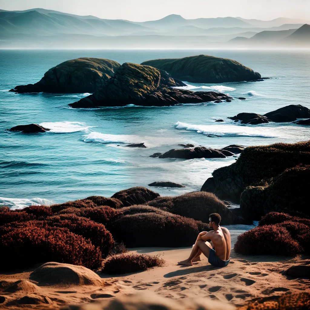 1. Náutico: O que significa sonhar com o mar? 2 Fotos praia contemplacao gaivotas ondas