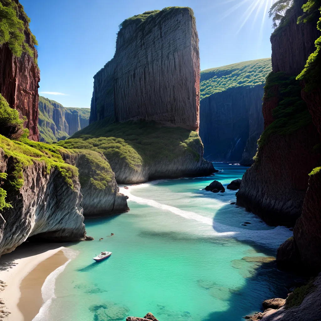 Praias Secretas nos Sonhos: Revelando seus Significados 6 Fotos praia cristal caverna potencial sonhos