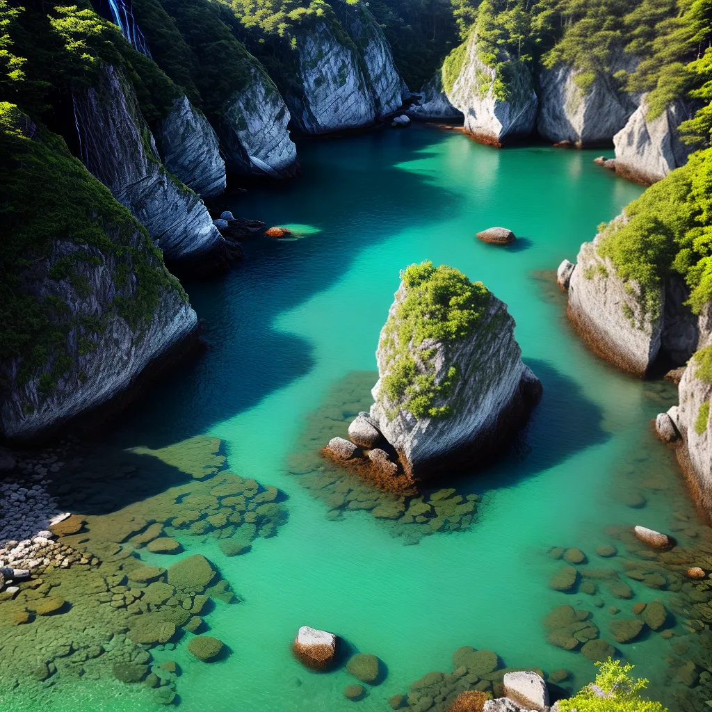 Praias Secretas e Sonhos: O que seu Subconsciente Quer te Dizer com Imagens Reveladoras? 2 Fotos praia cristal misterio aventura potencial