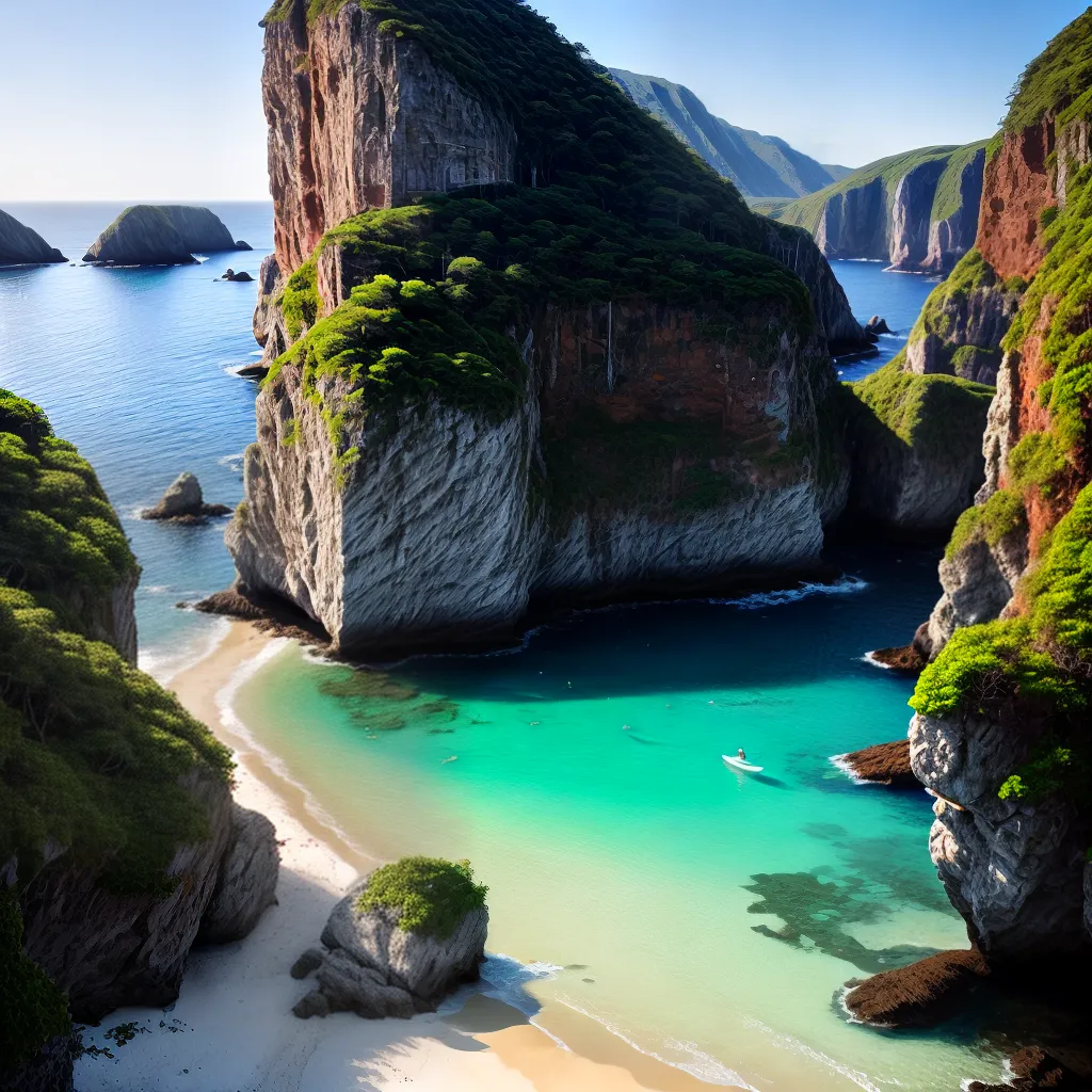 Compreendendo o Significado de Sonhar com Praias Secretas 2 Fotos praia cristal vegetacao falcoes