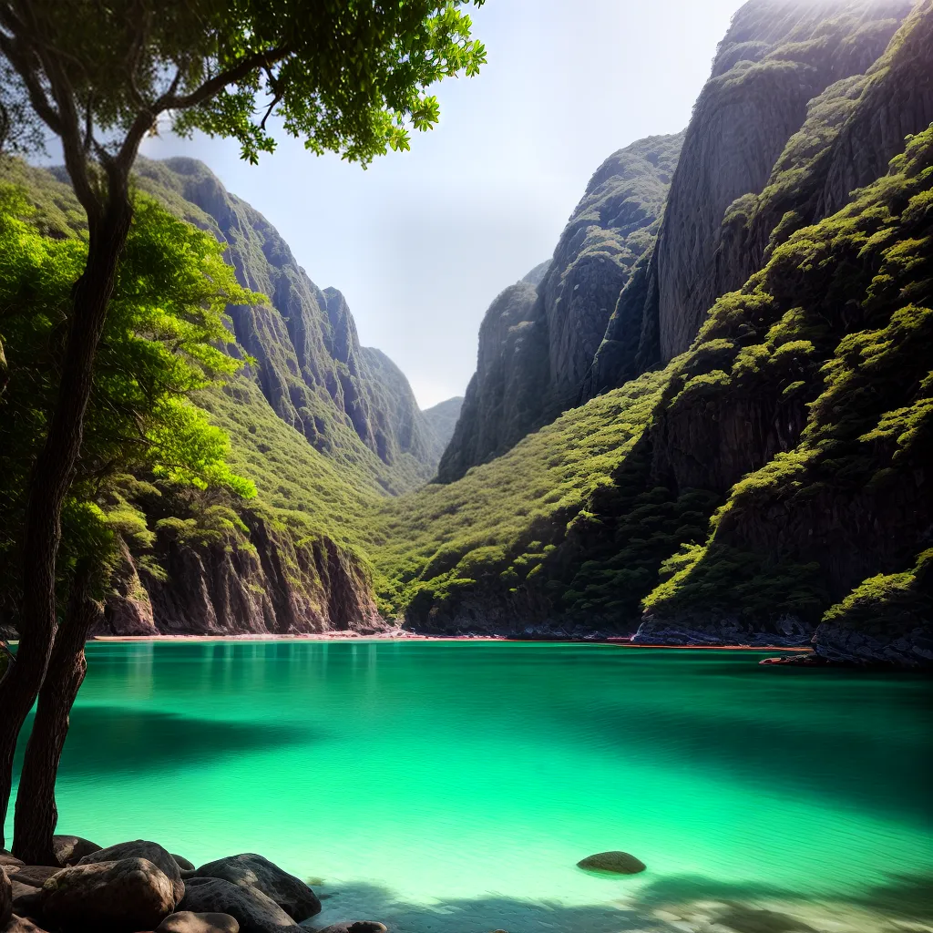 Sonhar com Praias Secretas: Significado e Interpretação. 6 Fotos praia cristal verde serenidade 3
