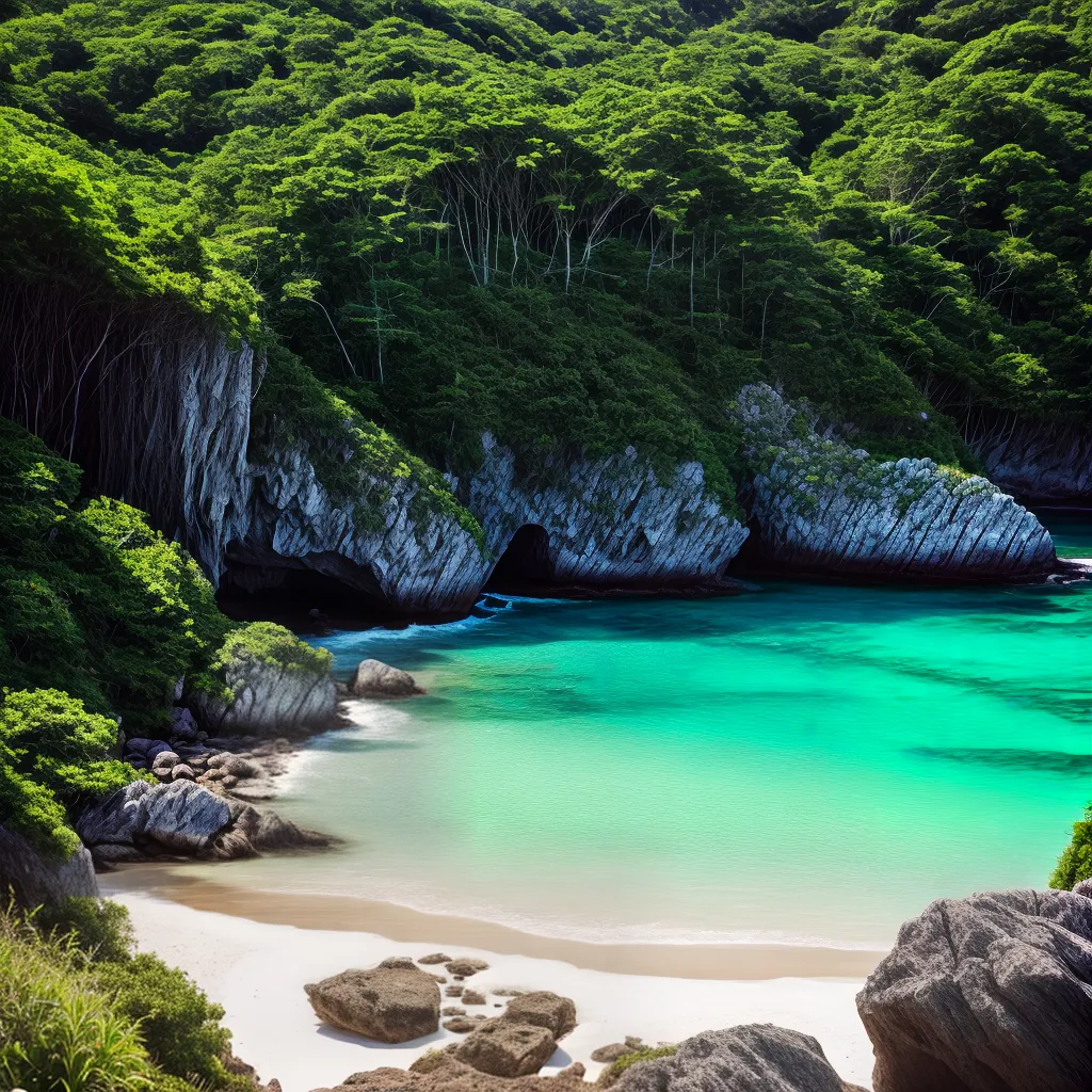 Sonhos com Praias Secretas: O que Significam? 2 Fotos praia cristalina natureza refugio