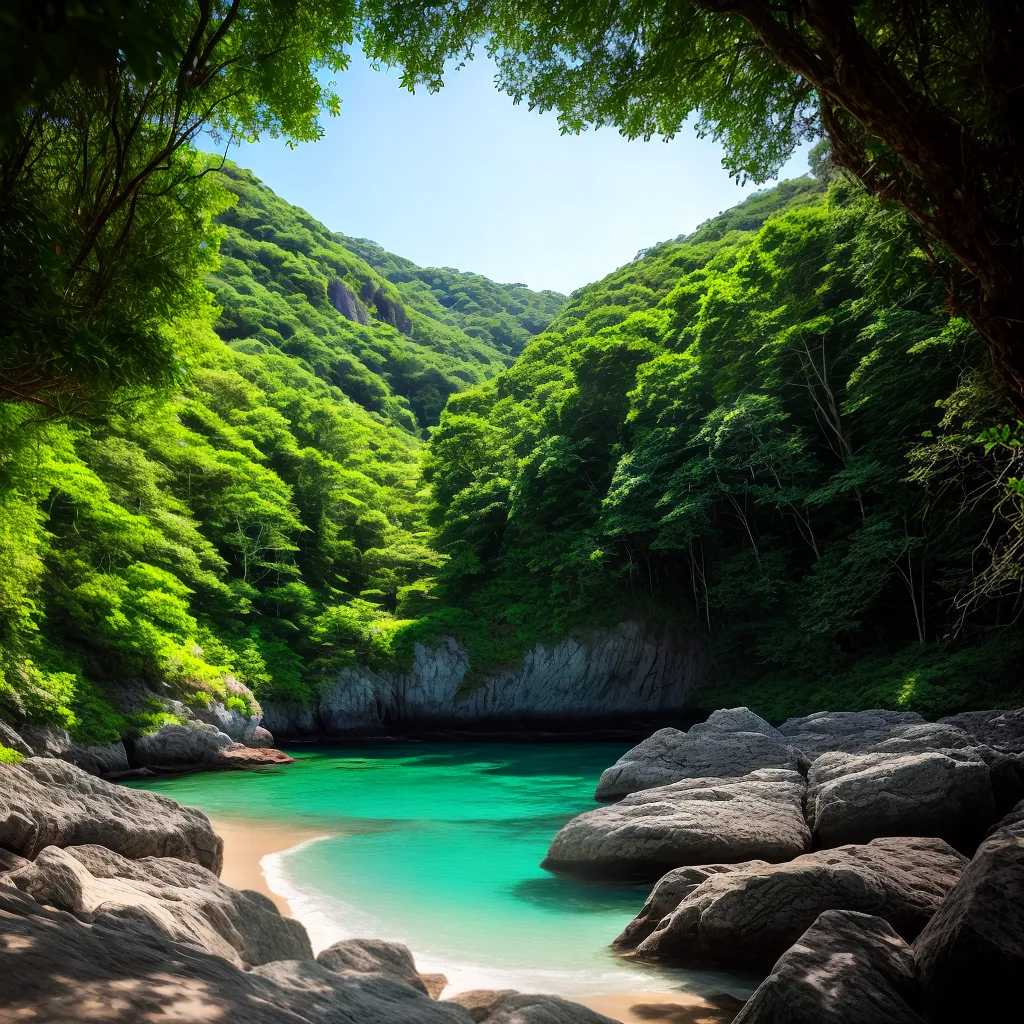 Descubra o Significado de Sonhar com Praias Secretas 3 Fotos praia cristalina natureza tranquilidade