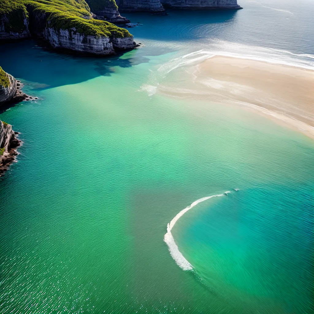 O Significado de Sonhar com Mar: o Mistério da Quietude Submersa 6 Fotos praia cristalina ondas misterio
