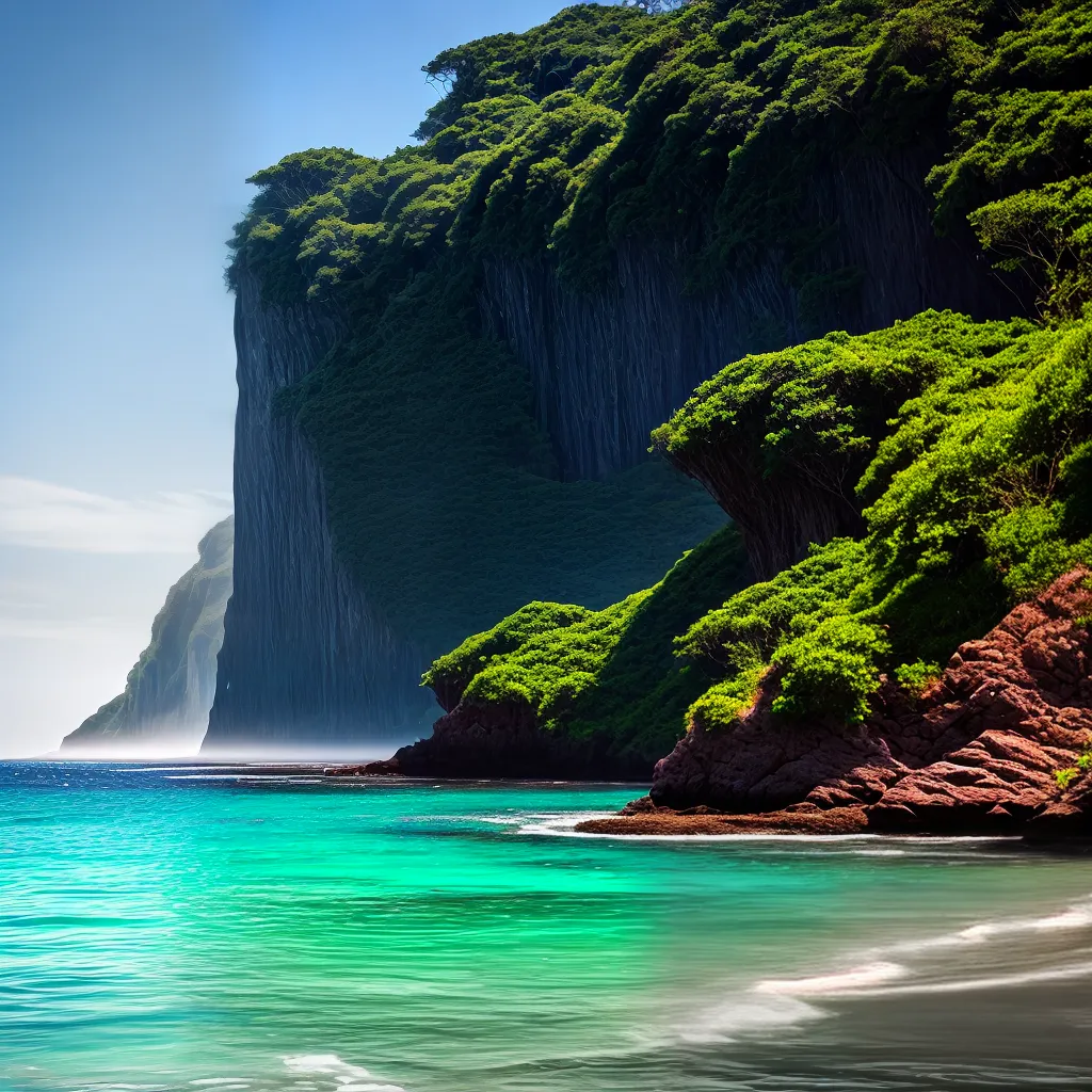 Desvendando os Sonhos: Significados de Sonhar com Praias Secretas 2 Fotos praia cristalina solidao natureza