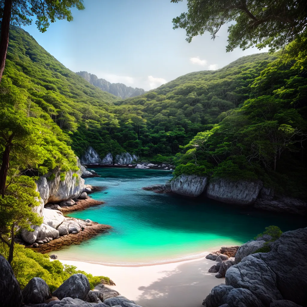 Sonho com Praias Secretas: Significados Profundos e Revelações Ocultas 5 Fotos praia cristalina solitario natureza paz