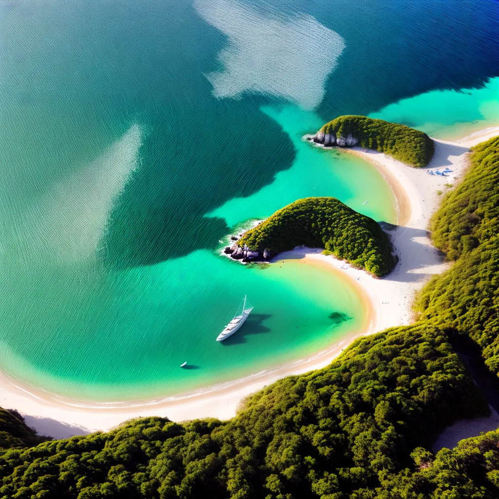 1. Náutico: O que significa sonhar com o mar? 3 Fotos praia cristalina veleiro sonho