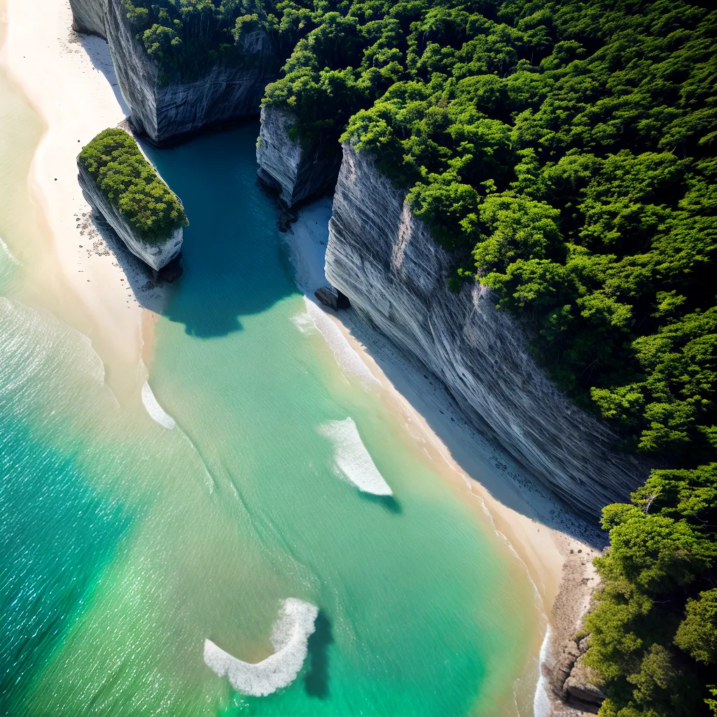 Significado de Sonhar com a Praia Secreta: Desvendando os Mistérios dos Sonhos 2 Fotos praia cristalina verde aventura solidao