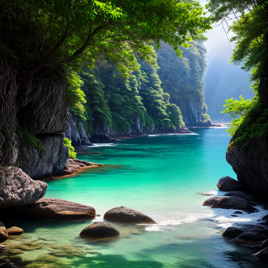 Desvendando o Significado de Sonhar com Praias Secretas 2 Fotos praia cristalina verde aventura