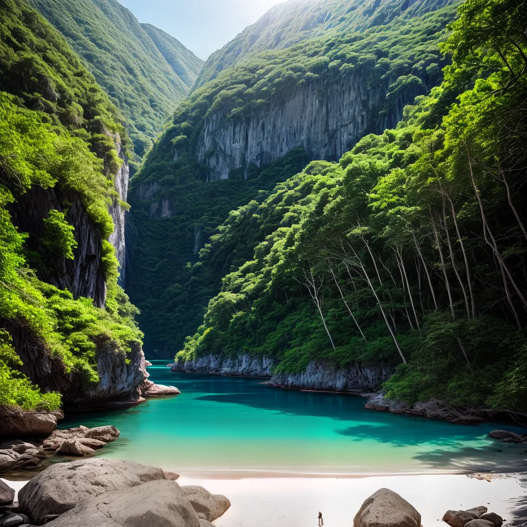 Sonhar com Praias Secretas: O que Significa? 3 Fotos praia cristalina verde tranquilidade