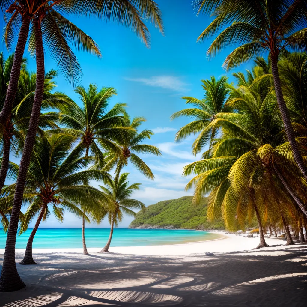 Interpretação dos Sonhos: Significado de Sonhar com Praia e Sol 3 Fotos praia dourada sol azul palmeiras