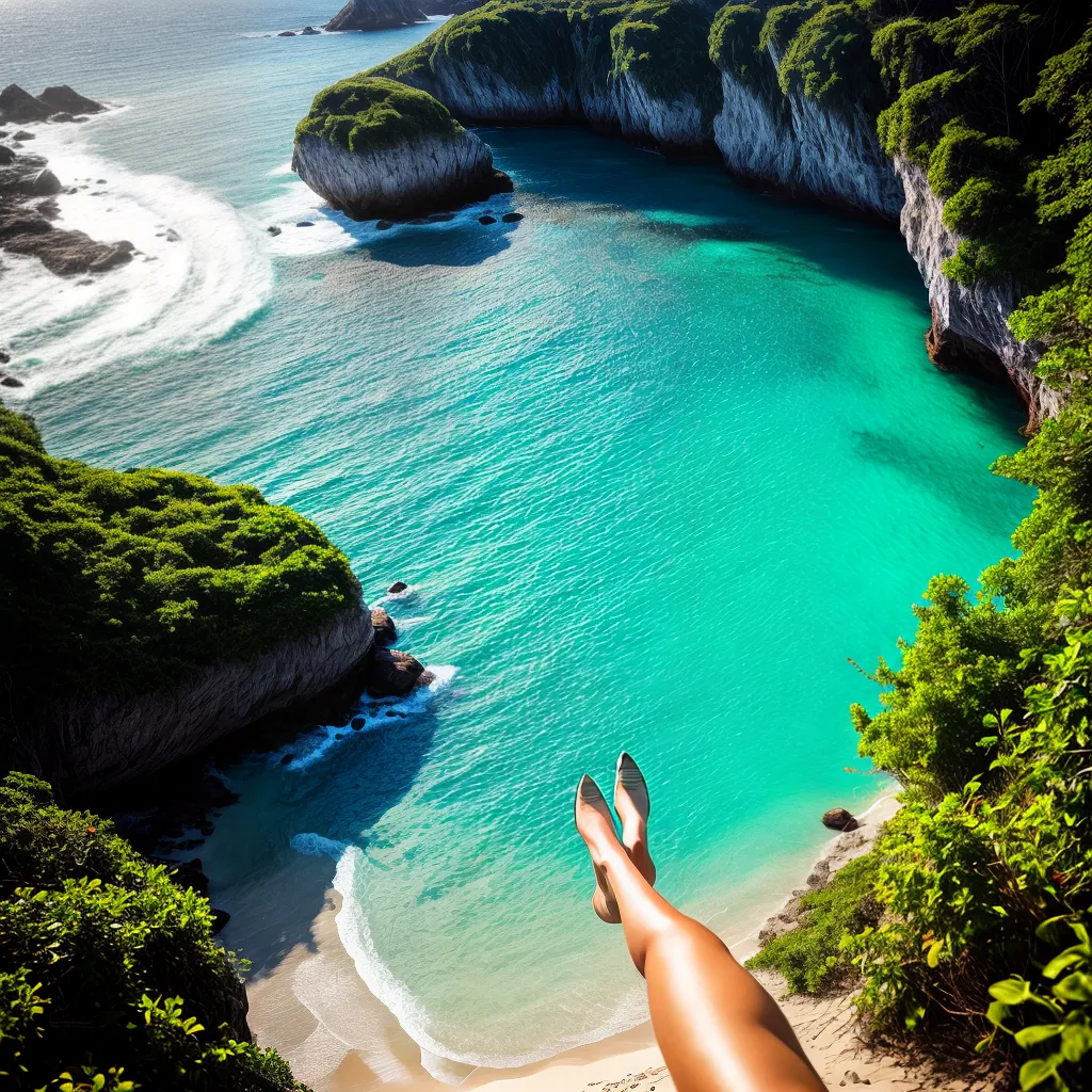 Desvendando o Significado dos Sonhos de Inchação nas Praias Secretas 3 Fotos praia escondida aguas cristalinas sonhos inchaco