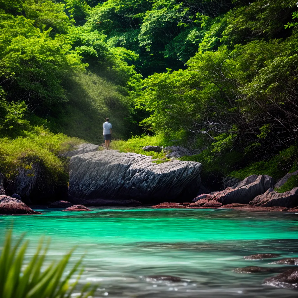 Sonhar com Praias Secretas: O que Significa? 4 Fotos praia escondida natureza agua solidao paz