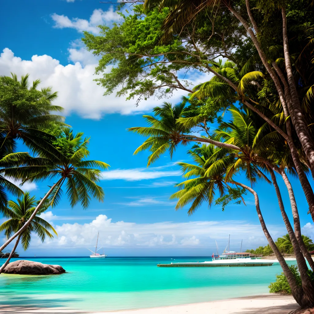 Sonhar com Nordeste: o que significa? 2 Fotos praia nordeste agua azul barco palmeiras