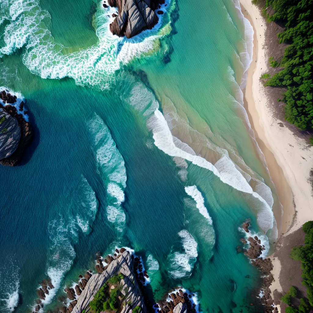 Fotos praia oceano serenidade solidao
