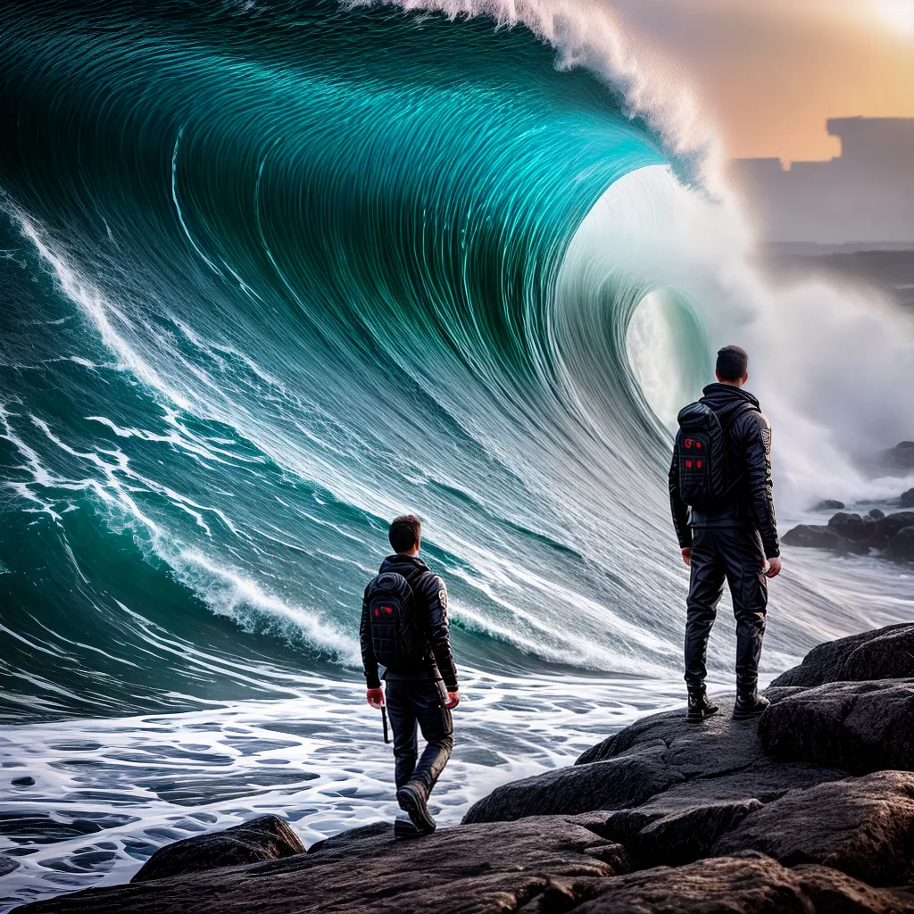 ificado de Sonhar com Tsunami: Mensagens do Inconsciente Reveladas 5 Fotos praia onda gigante medo sonhos