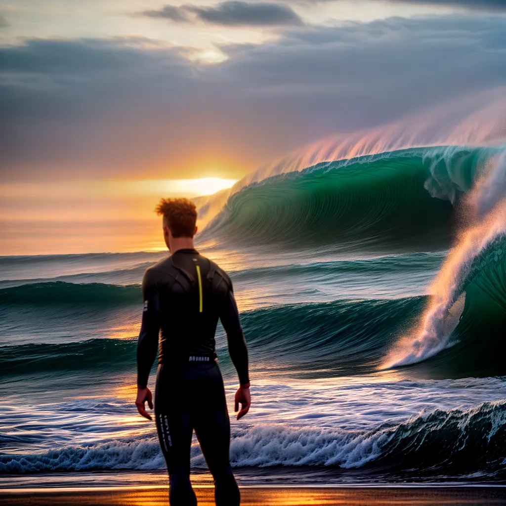 Surfe dos sonhos: descubra o significado de sonhar com ondas 5 Fotos praia onda poder por do sol
