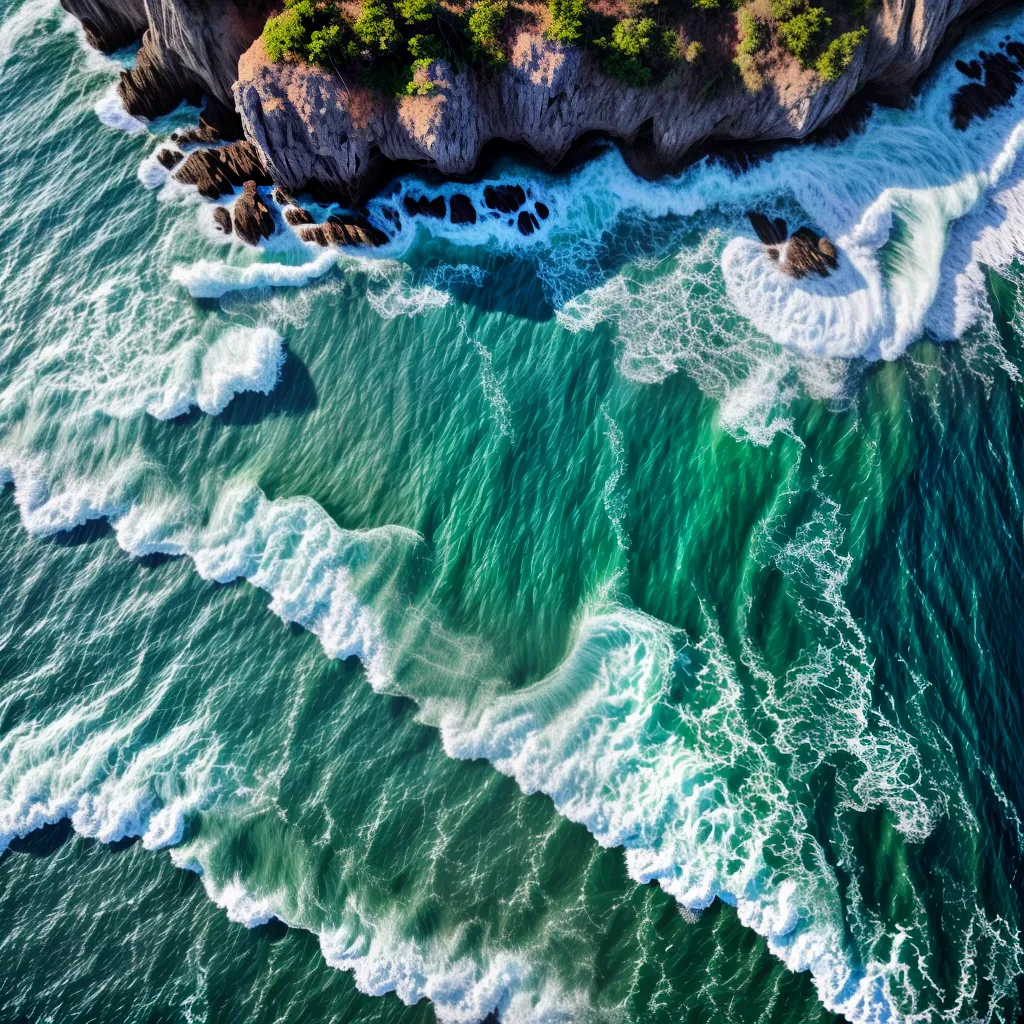Título do blog: Decifrando o Significado dos Sonhos com Águas Ondulantes 2 Fotos praia ondas ceu silhueta tranquilidade