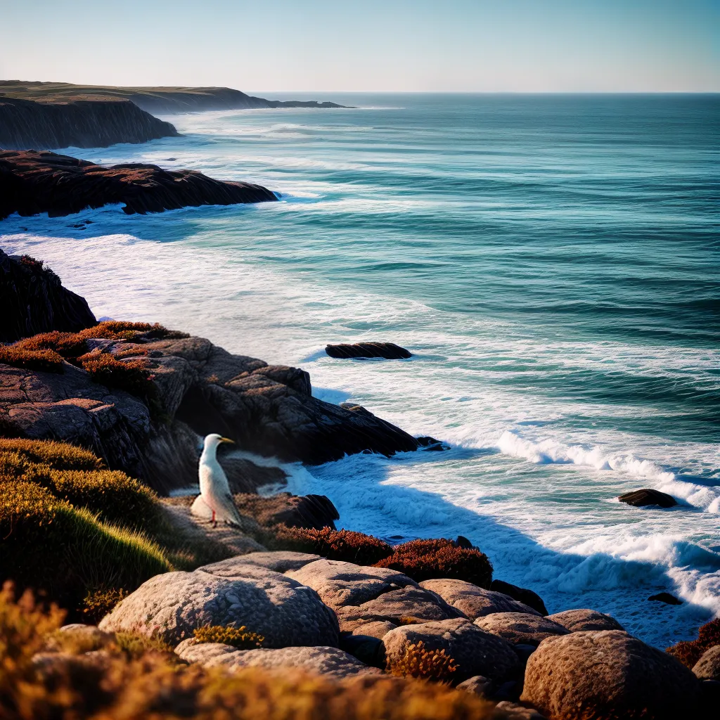 Descubra o Significado de Sonhar com Observador e Ondulante. 2 Fotos praia ondas gaivota observador