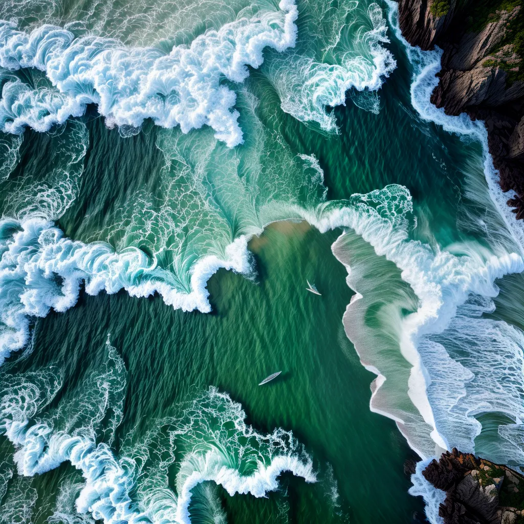 Fotos praia ondas serenidade tempestade