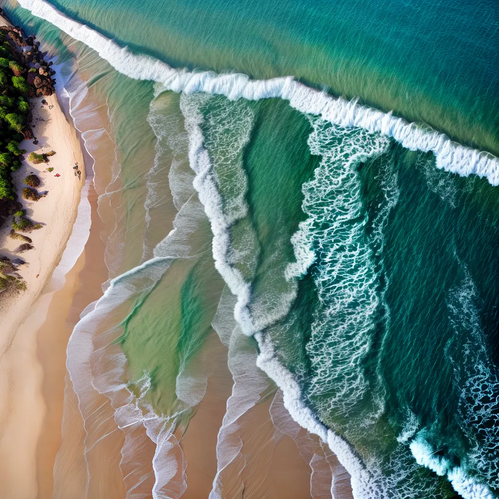 Fotos praia ondas sol mente tranquila