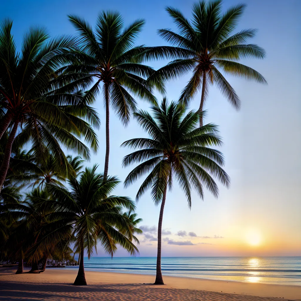 Descubra qual é o Significado de Sonhar com Palmeiras e Coqueiros 3 Fotos praia palmeiras sonho paz natureza