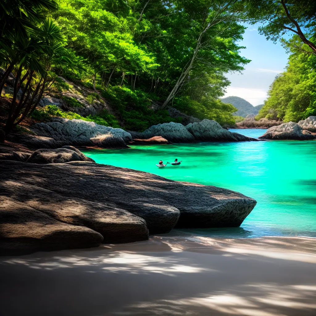 Significado de Sonhar com Praias Secretas: Lealdade e Felicidade 6 Fotos praia paraiso casal sol agua