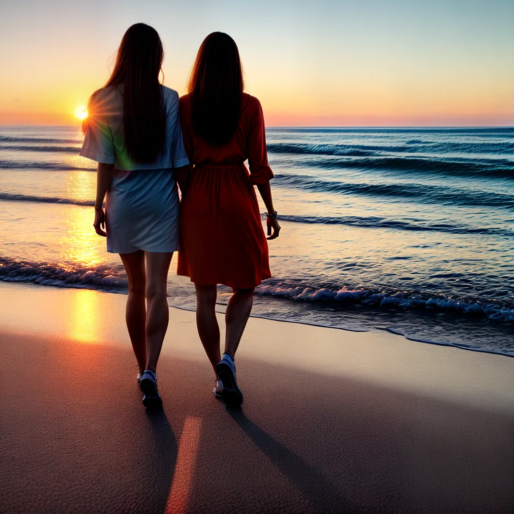 Fotos praia por do sol casal amor 4