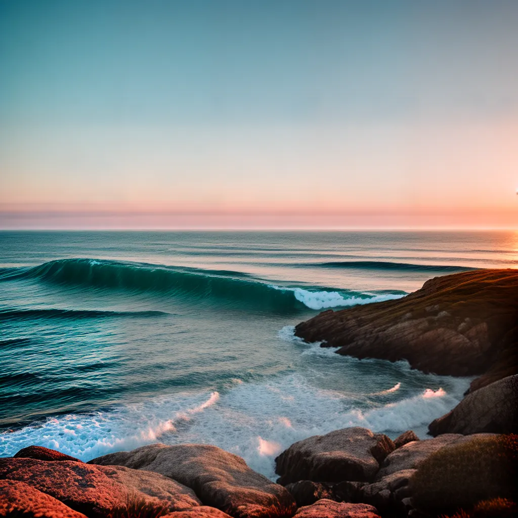 Sonhar com Praia: Significado e interpretação dos sonhos 4 Fotos praia por do sol gaivotas tranquilidade 1