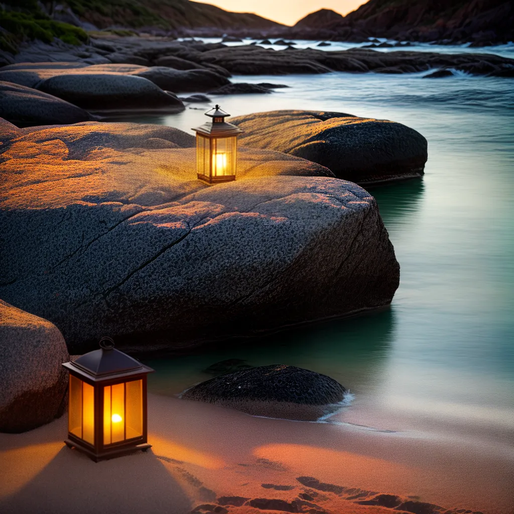 Lanterna, Fogueira e Forno: O que Significa Sonhar com Luz e Calor? (Tema: Espiritualidade) 6 Fotos praia por do sol lanterna fogo iluminacao paz
