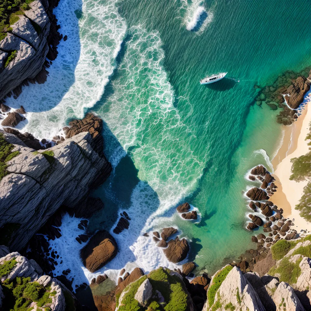 Maré de Sorte: O Significado de Sonhar com Praias e Marés Fortes 2 Fotos praia por do sol ondas natureza sorte