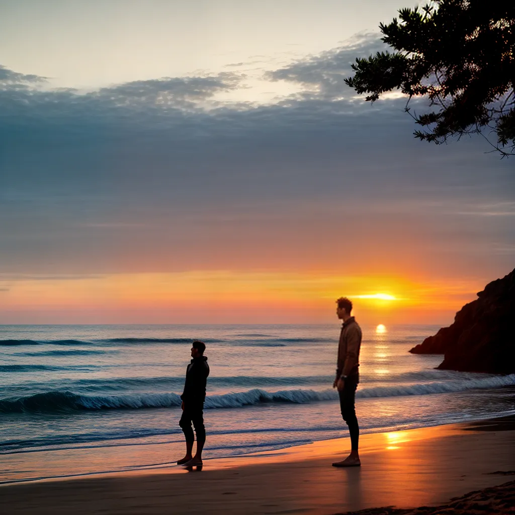 Desvendando o Significado de Sonhar com um Pôr do Sol na Praia 2 Fotos praia por do sol reflexao sonho