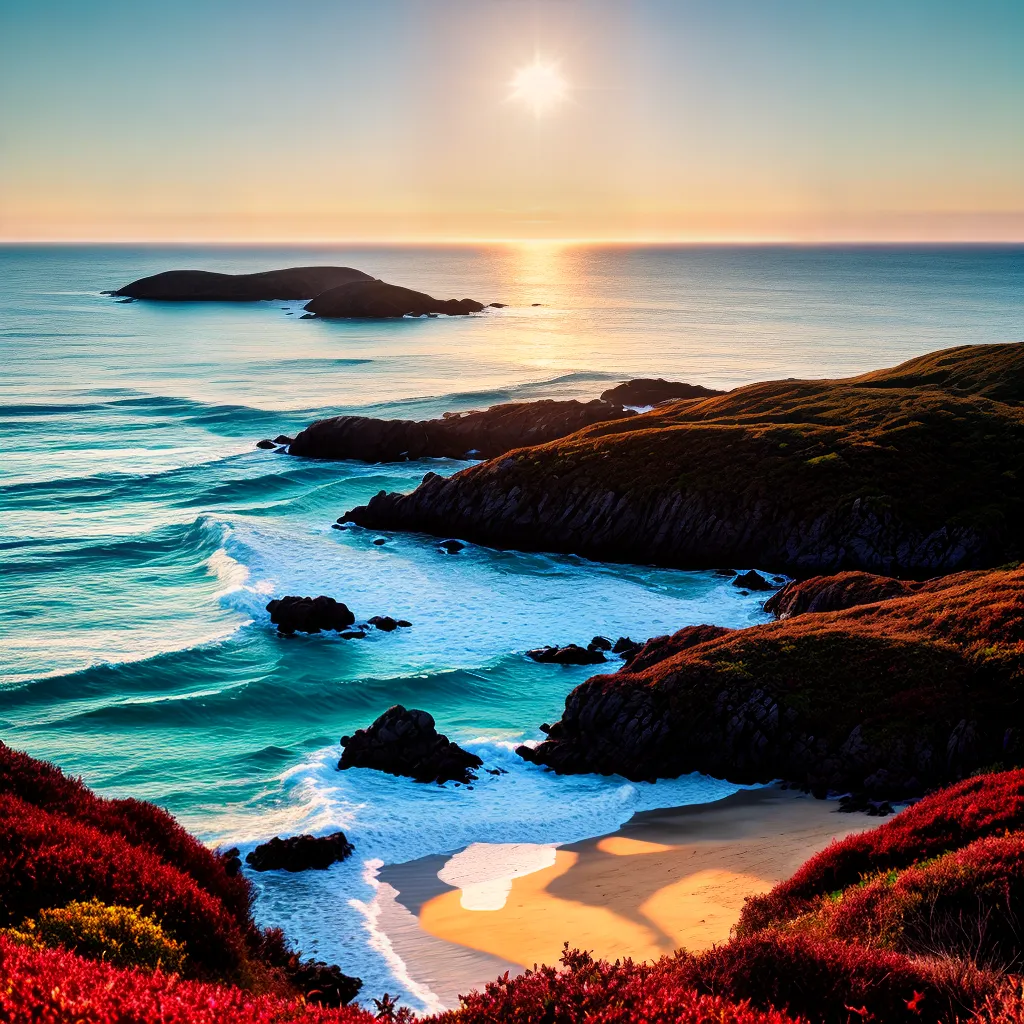 Sonhar com Praia, Sol e Mar: Qual o Significado? 6 Fotos praia por do sol serenidade 2