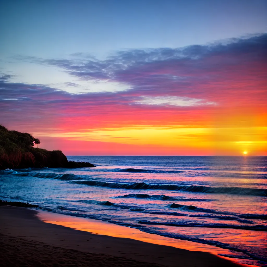 Descubra o que significa sonhar com a praia Orajé 2 Fotos praia por do sol serenidade solidao