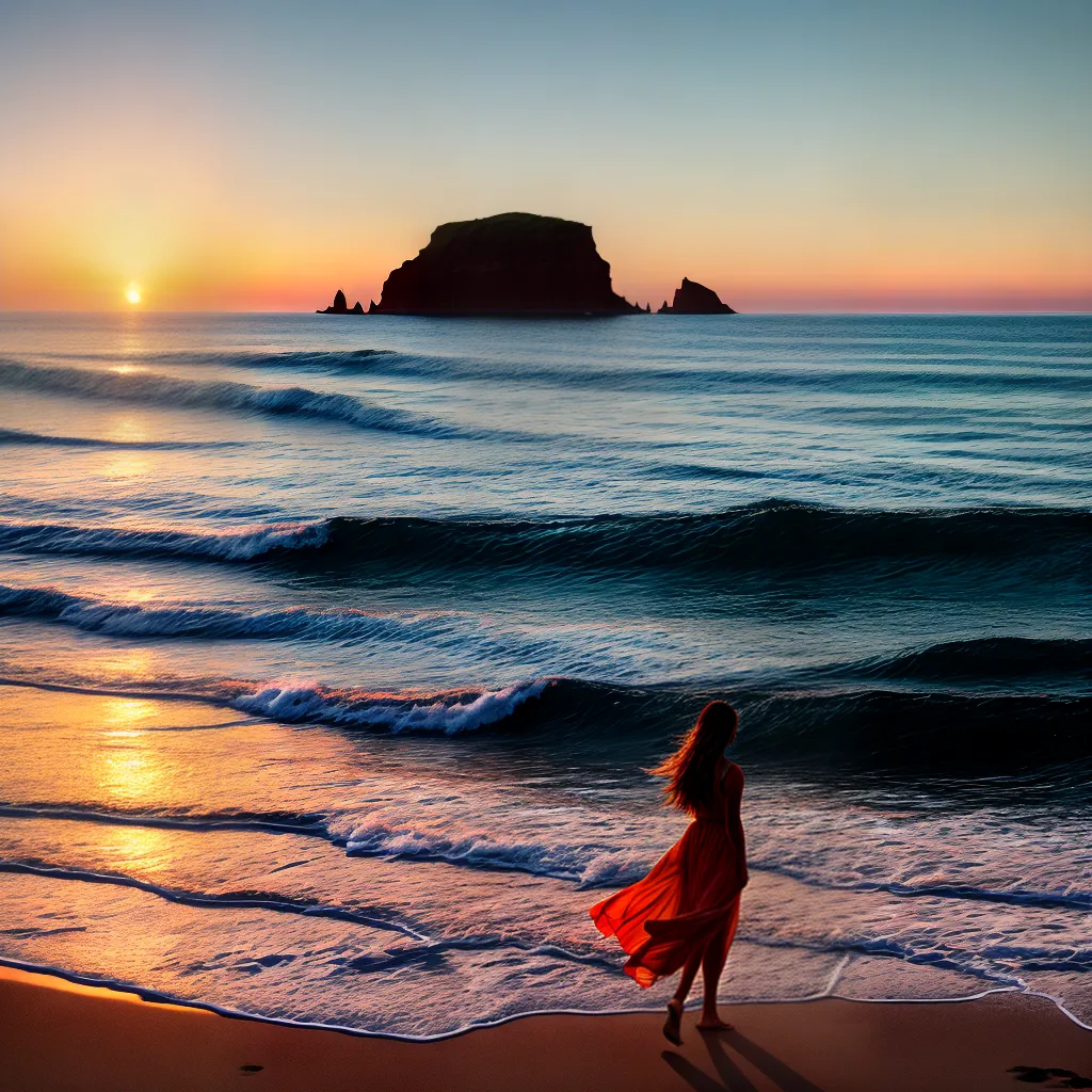 Desvendando o Significado de Sonhar com um Pôr do Sol na Praia 5 Fotos praia por do sol solidao reflexao 28