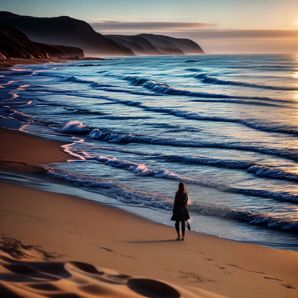 Significado de Sonhar com Praia: Descubra as Mensagens do Subconsciente 3 Fotos praia por do sol solidao reflexao 41
