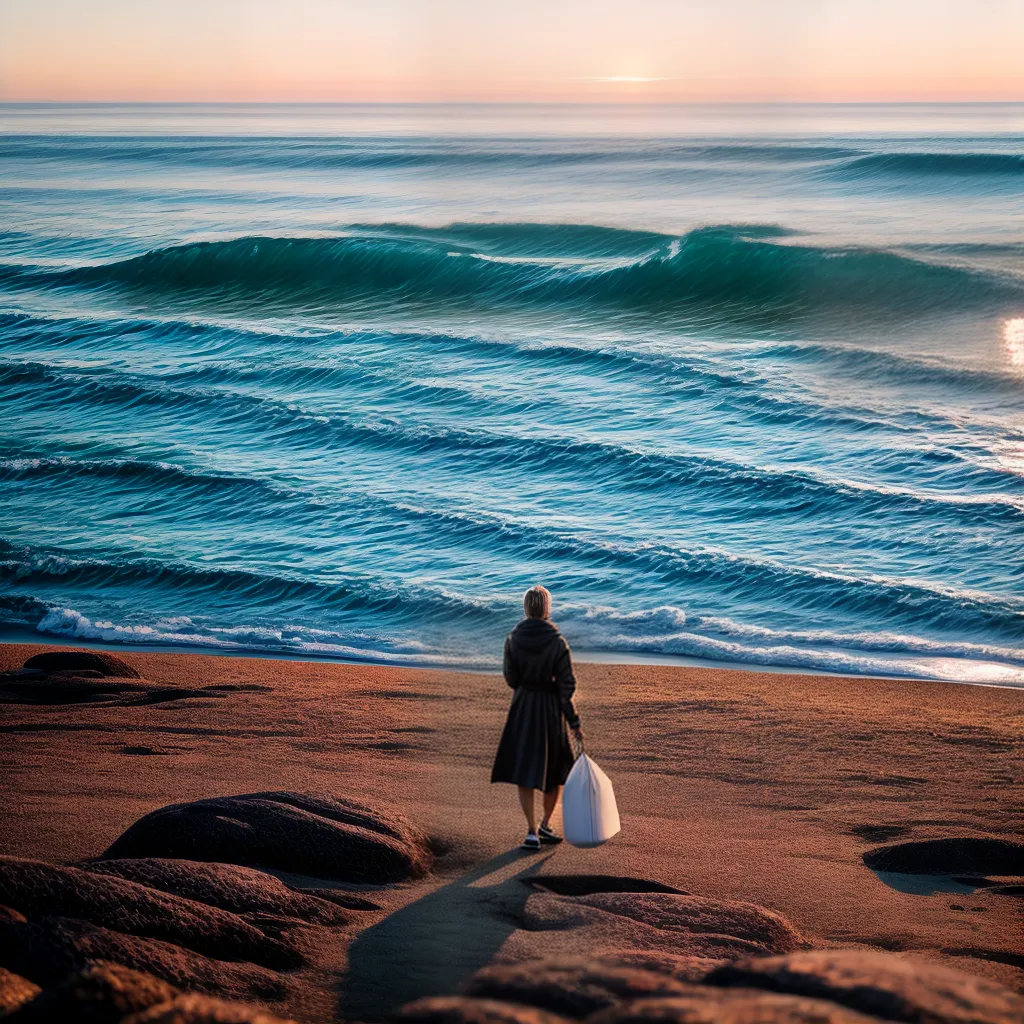 Sonhar com Praia: Significado e interpretação dos sonhos 3 Fotos praia por do sol solidao reflexao 43