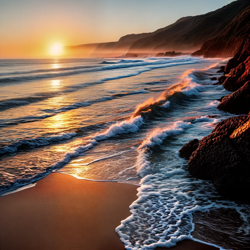 Ondas, Areia e Sol: Qual o Significado de Sonhar com Praia? 6 Fotos praia por do sol sonho onda