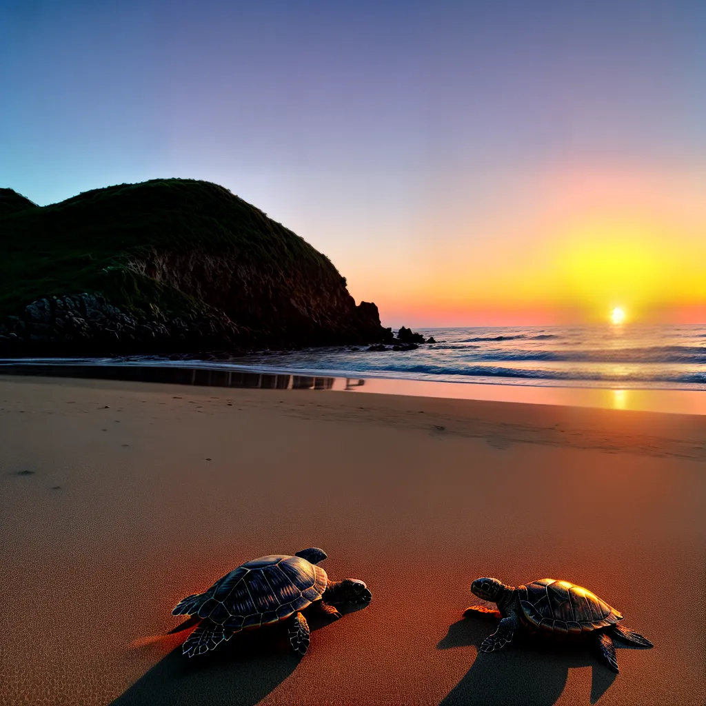 ificado de Sonhar com Tartarugraf em Sonhos: Comunicação dos Ancestrais? 6 Fotos praia por do sol tartaruga ancestralidade