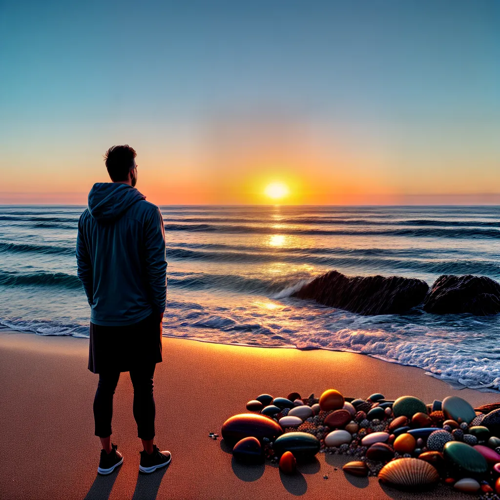 Navegando no Inconsciente: O Que Significa Sonhar com Mar e Abundância 4 Fotos praia por do sol tesouros oceano