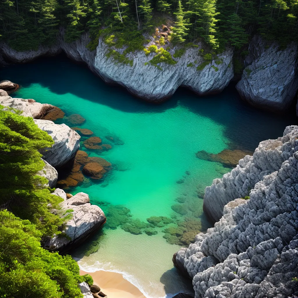 Significado de Sonhar com Praias Secretas: Lealdade e Felicidade 2 Fotos praia secreta agua cristalina natureza 3